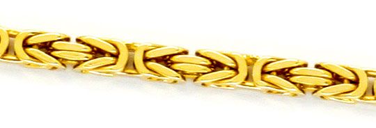 Foto 2 - Massive Königs Kette Koenigs Goldkette Kastenverschluss, K2323