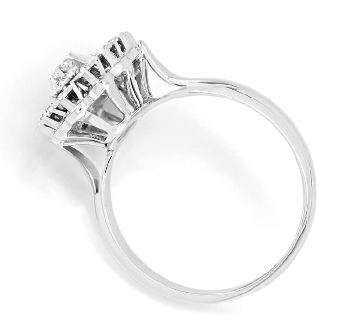 Foto 3 - Formvollendeter Ring 0,18ct Diamanten-Weißgold, S2912